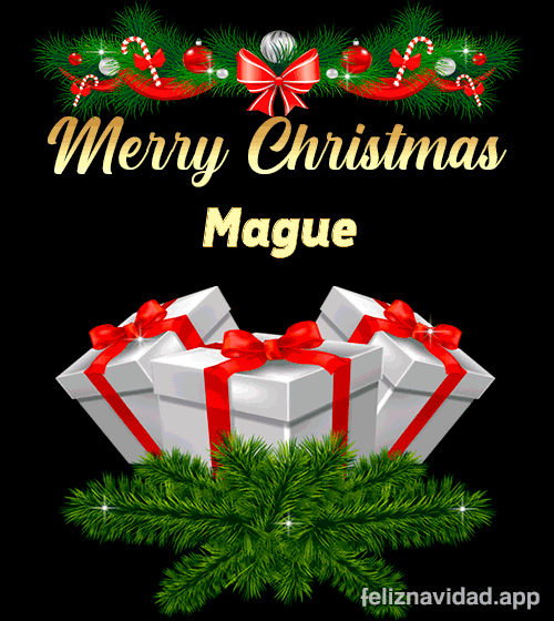 GIF Merry Christmas Mague