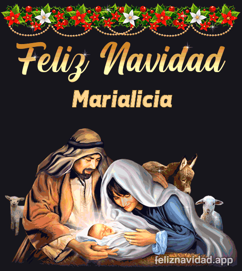 GIF Feliz Navidad Marialicia