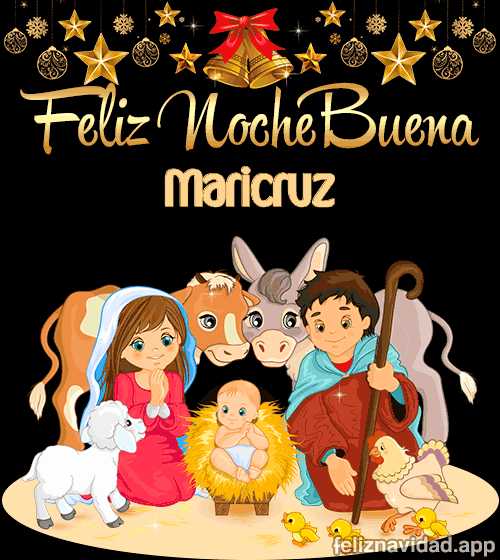 GIF Feliz Nochebuena Maricruz