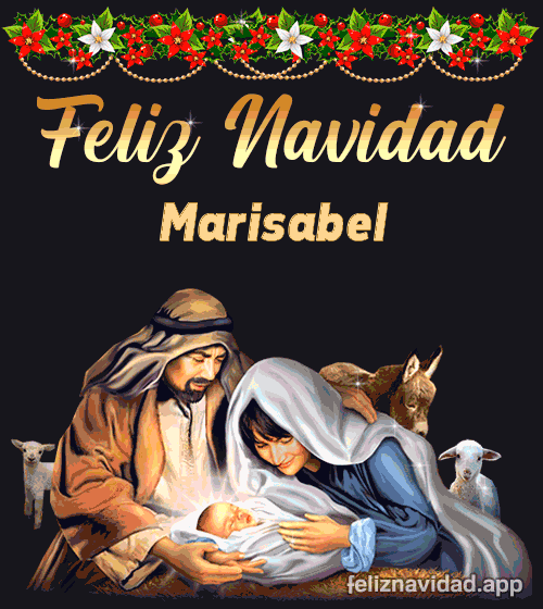 GIF Feliz Navidad Marisabel