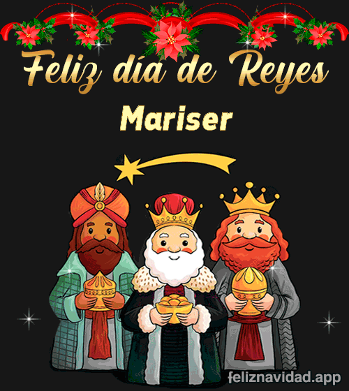 GIF Feliz día de Reyes Mariser