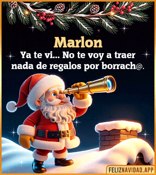 GIF Esta Navidad no te voy a traer nada de regalos Marlon