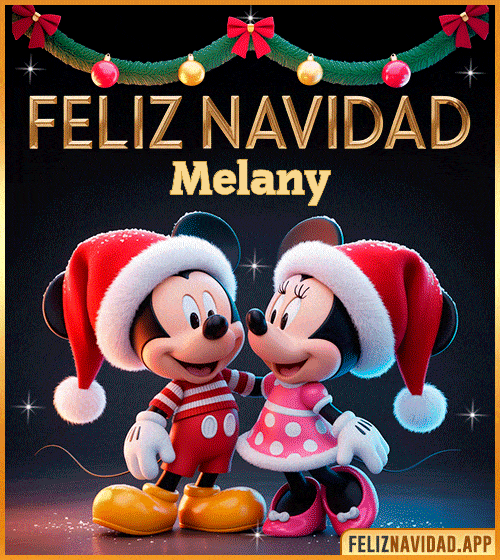 GIF GIF de Feliz Navidad con Mickey y Minnie Mouse Melany