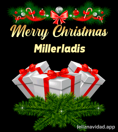 GIF Merry Christmas Millerladis