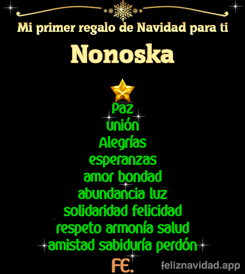 GIF Mi primer regalo de navidad para ti Nonoska