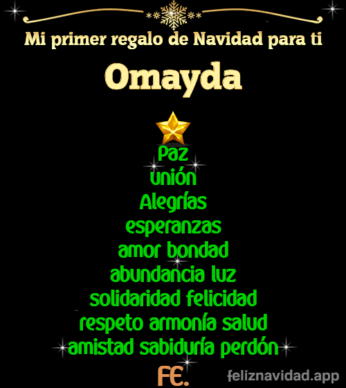 GIF Mi primer regalo de navidad para ti Omayda