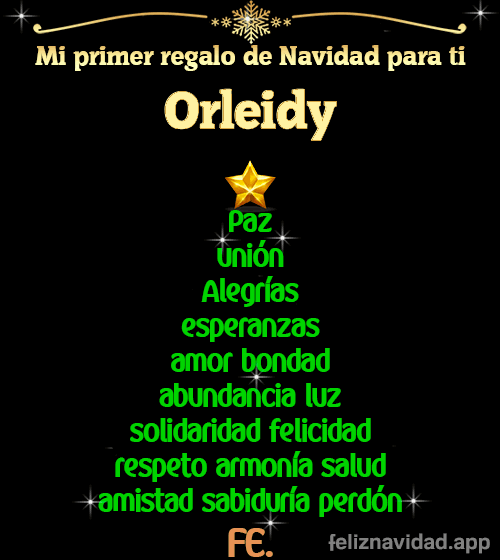GIF Mi primer regalo de navidad para ti Orleidy