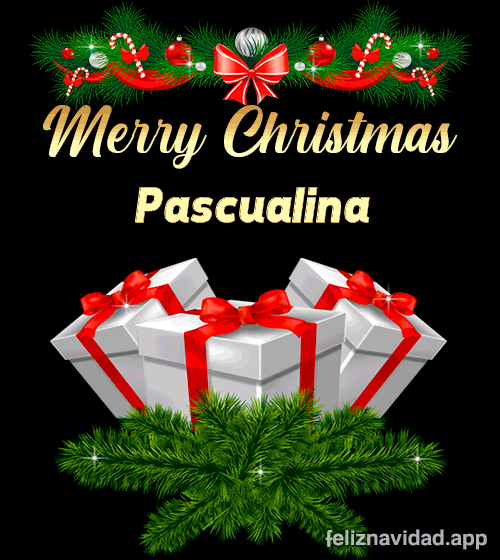 GIF Merry Christmas Pascualina