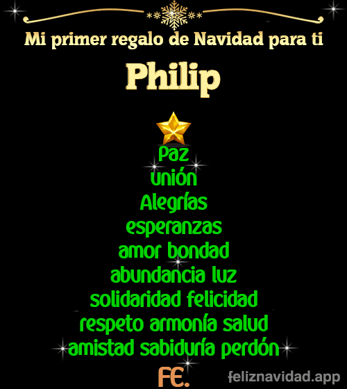 GIF Mi primer regalo de navidad para ti Philip