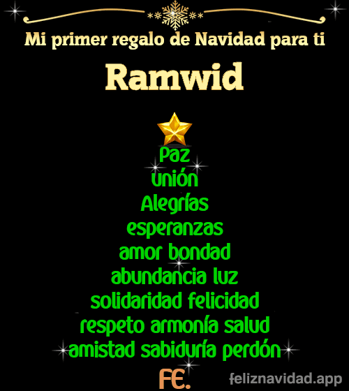 GIF Mi primer regalo de navidad para ti Ramwid