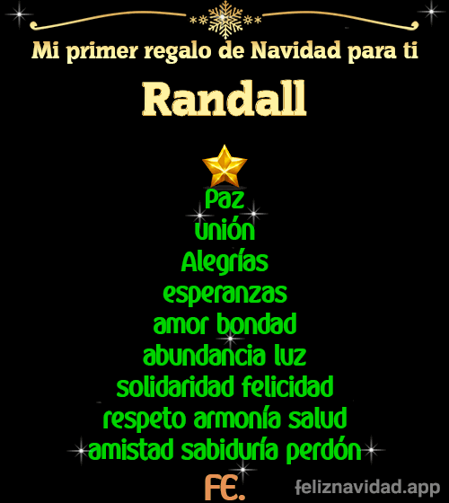 GIF Mi primer regalo de navidad para ti Randall