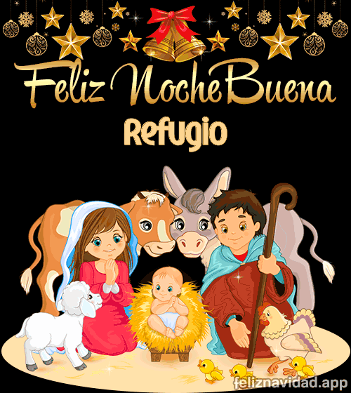 GIF Feliz Nochebuena Refugio