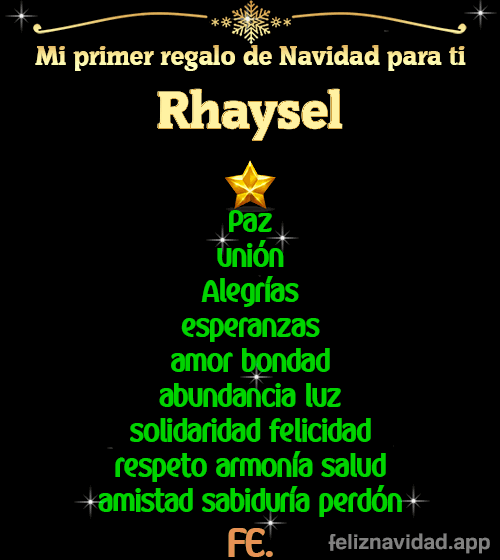 GIF Mi primer regalo de navidad para ti Rhaysel