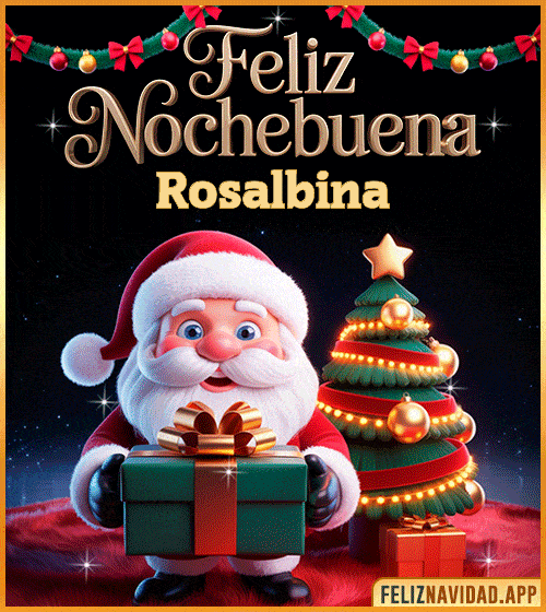 GIF GIF de Feliz Nochebuena Rosalbina
