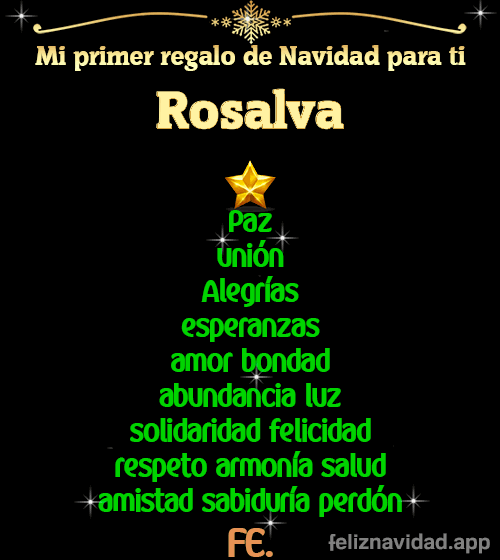 GIF Mi primer regalo de navidad para ti Rosalva