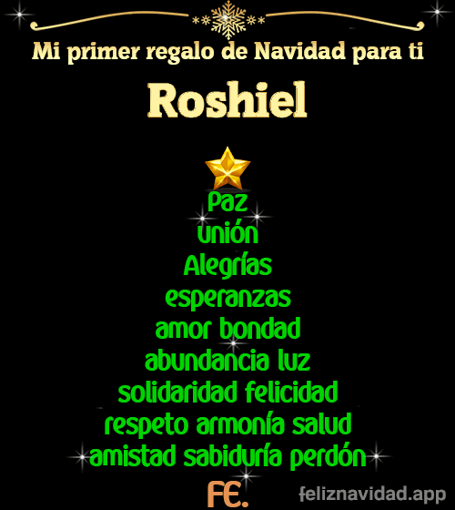 GIF Mi primer regalo de navidad para ti Roshiel