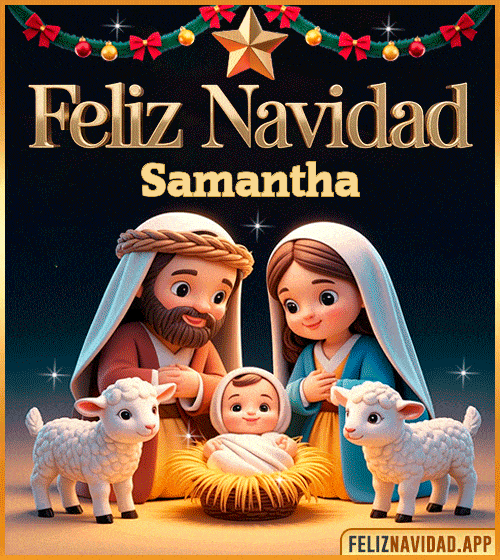 GIF Feliz Navidad gif Samantha