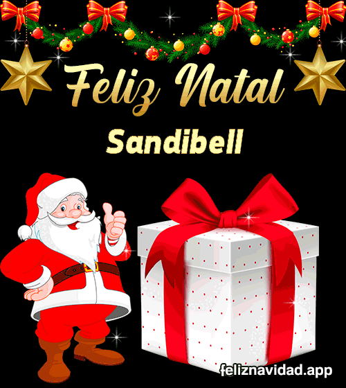 GIF Feliz Natal Sandibell