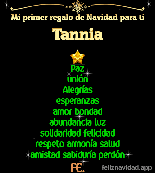 GIF Mi primer regalo de navidad para ti Tannia