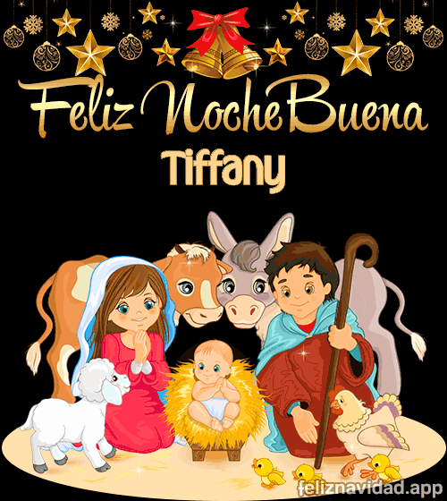 GIF Feliz Nochebuena Tiffany