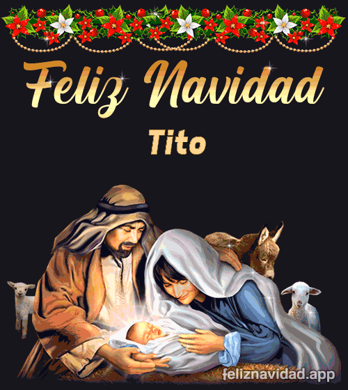 GIF Feliz Navidad Tito