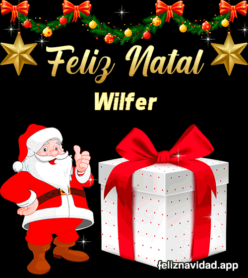 GIF Feliz Natal Wilfer