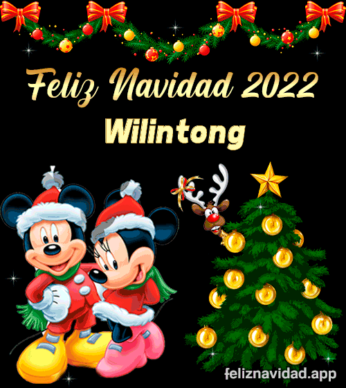 GIF Feliz Navidad 2022 Wilintong