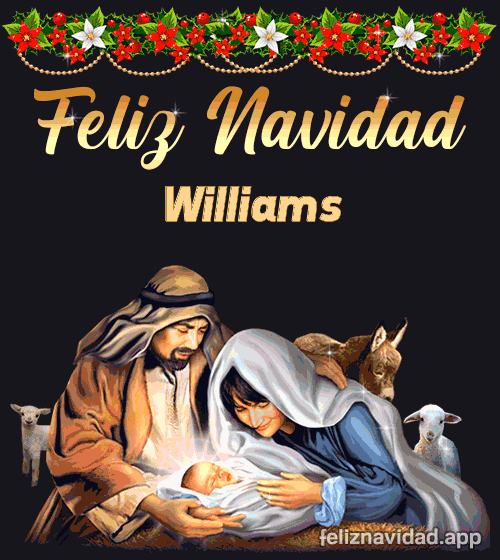 GIF Feliz Navidad Williams