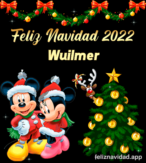 GIF Feliz Navidad 2022 Wuilmer