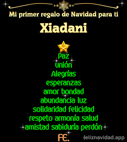 GIF Mi primer regalo de navidad para ti Xiadani