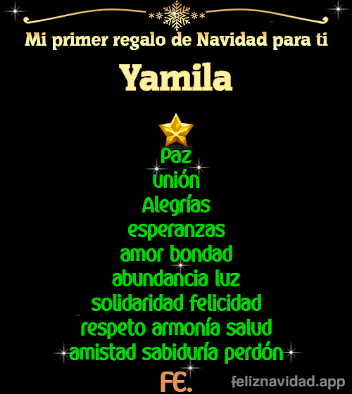 GIF Mi primer regalo de navidad para ti Yamila