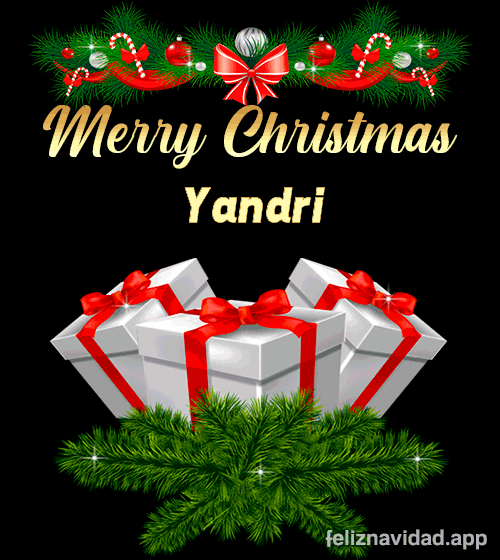 GIF Merry Christmas Yandri