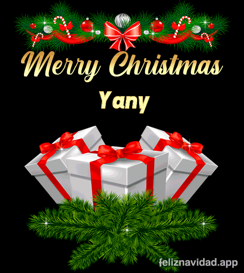GIF Merry Christmas Yany