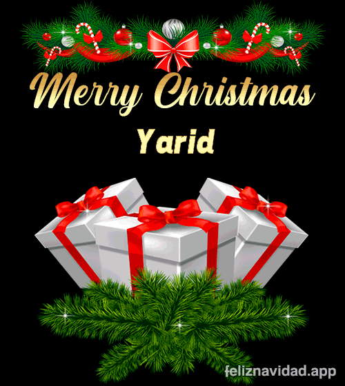 GIF Merry Christmas Yarid