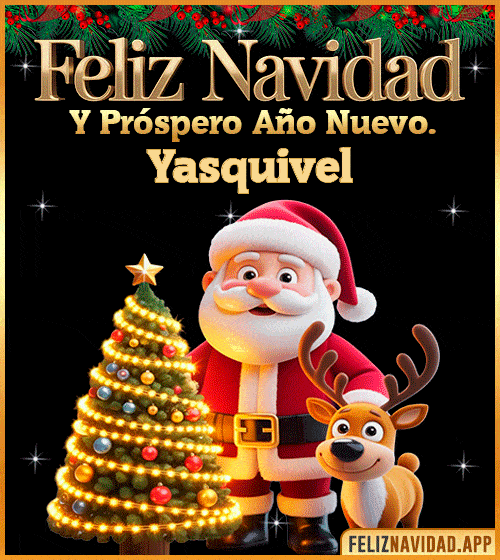 GIF Feliz Navidad y Próspero Año Nuevo gif Yasquivel