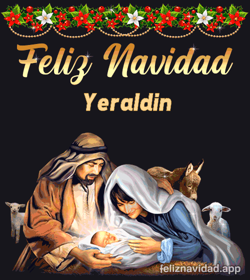 GIF Feliz Navidad Yeraldin