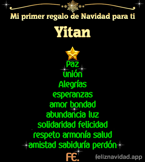 GIF Mi primer regalo de navidad para ti Yitan