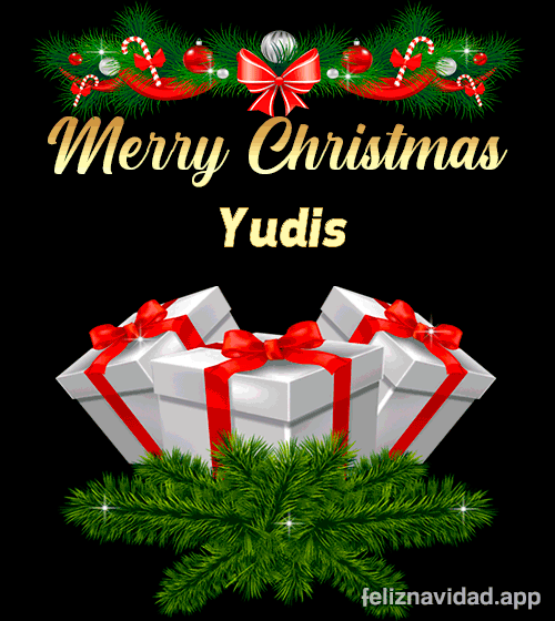 GIF Merry Christmas Yudis