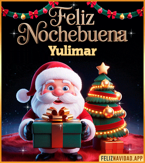 GIF GIF de Feliz Nochebuena Yulimar
