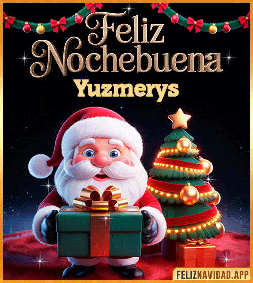 GIF GIF de Feliz Nochebuena Yuzmerys