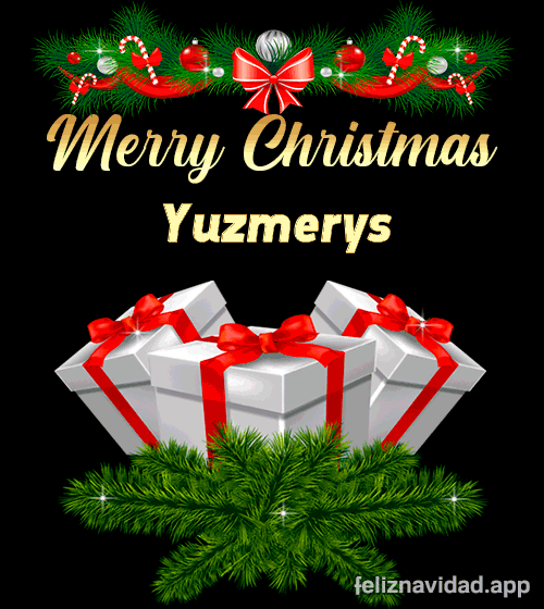 GIF Merry Christmas Yuzmerys