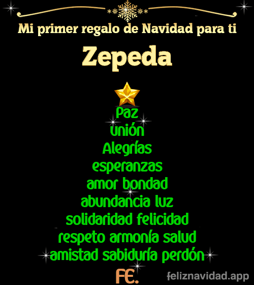 GIF Mi primer regalo de navidad para ti Zepeda
