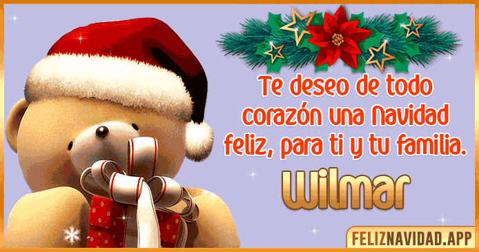 Feliz Navidad Wilmar
