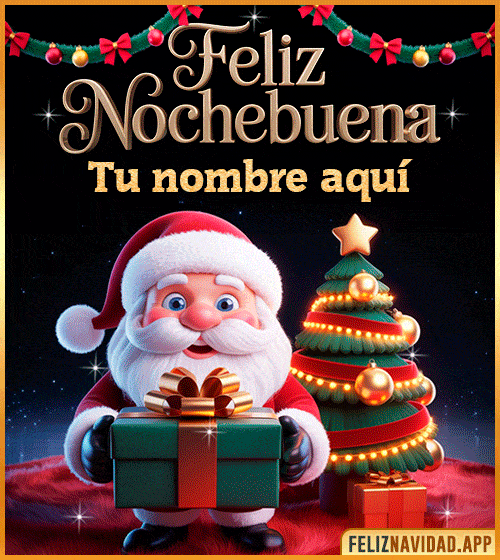 GIF de Feliz Nochebuena  crea gif de navidad